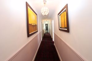 long hallway- click for photo gallery